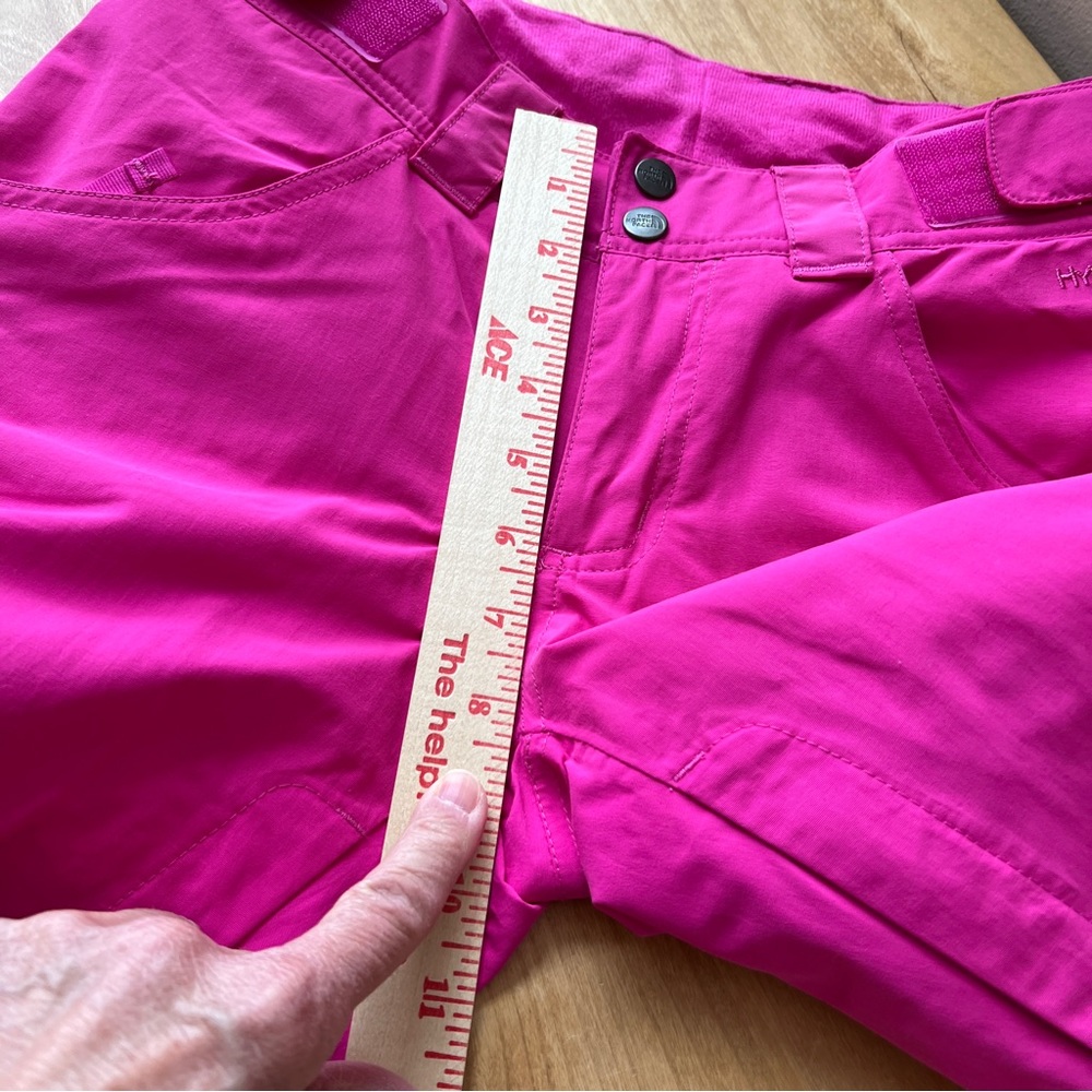 ❤️SOLD❤️ THE NORTH FACE HYVENT SKI SNOW PANTS WOMENS BARBIECORE PINK XS - Picture 9 of 12